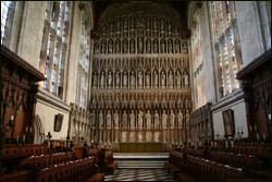 College chapel, Oxford