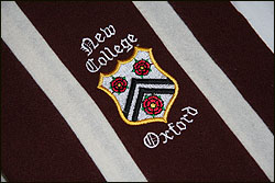 Oxford college scarf