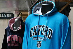 Oxford University sweatshirt